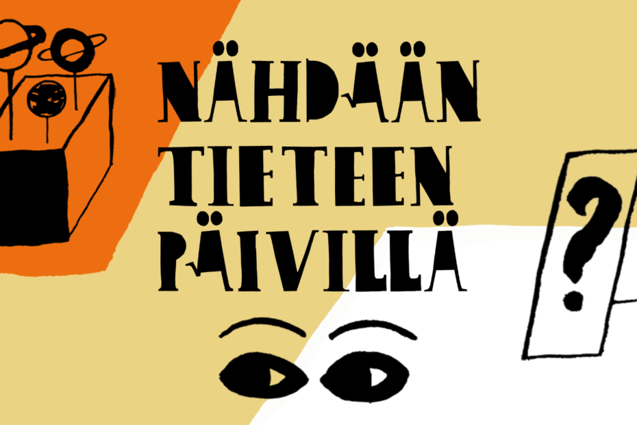 Nähdään Tieteen päivillä logo